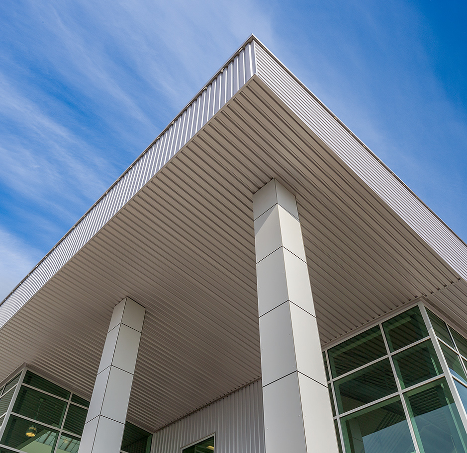 Swisspearl® composite cement panels give your building high visual
